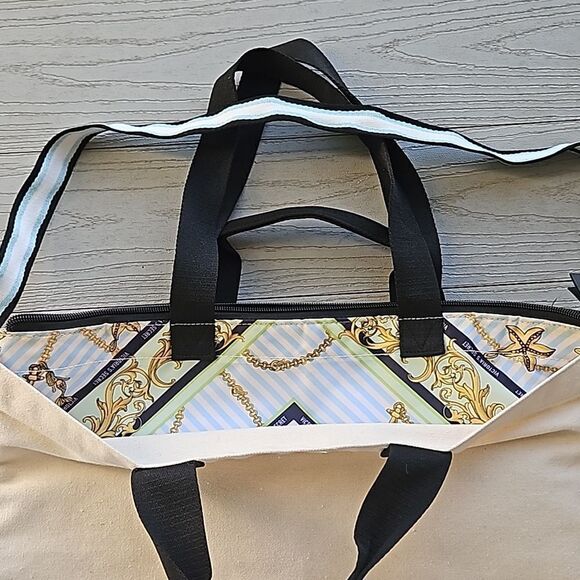 Victoria's Secret 2n1 beach tote & cooler tote - Picture 12 of 12